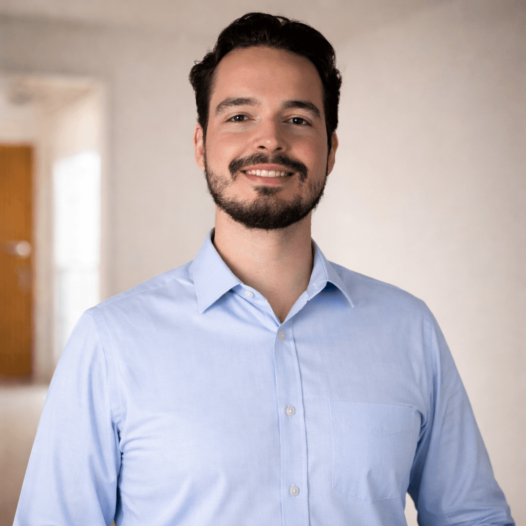 Gustavo Lopes da Rocha, engenheiro civil responsável pela Vistoria São Carlos